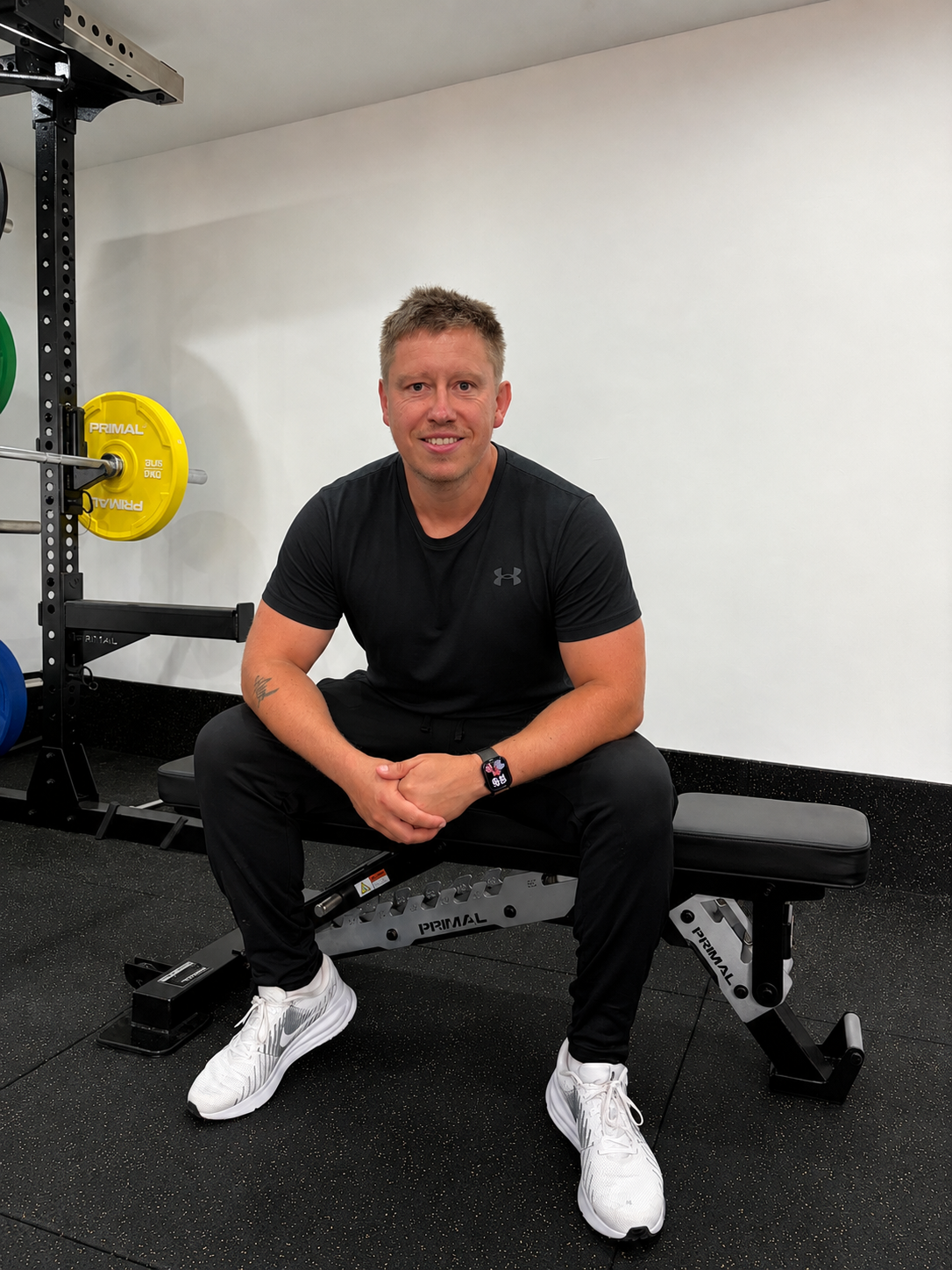 Richard at the Warwickshire PT gym